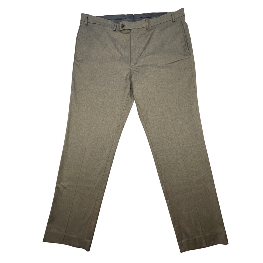Lauren Ralph Lauren Brown Flat Front Dress Pants Mens 40x32